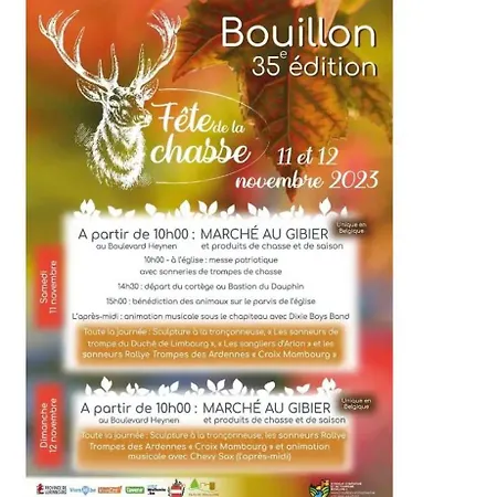 Maison Touristique à Avec Jardin Hébergement de vacances Bouillon